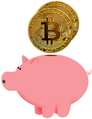 wir nehmen jetzt auch Bitcoin